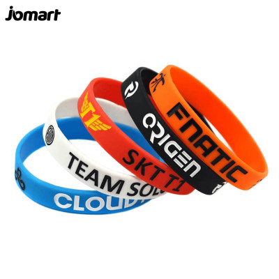 100 Pieces Custom Silicone Wristbands