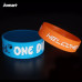 100 Pieces Custom Silicone Wristbands